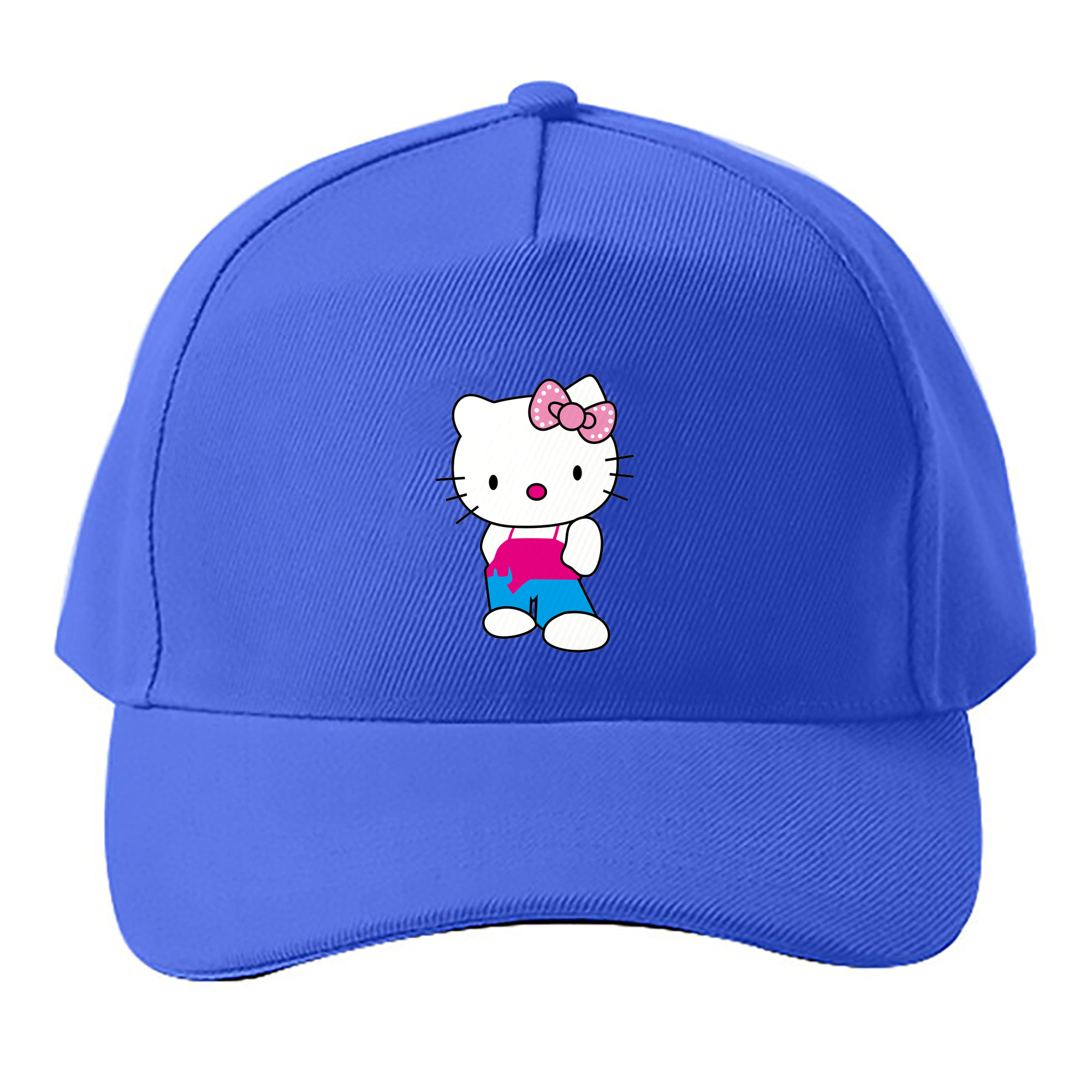 （画像用） Hello Kitty ハローキティ ベースボールキャップ 綿100％ 男女兼用 帽子 スポーツ